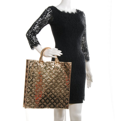 Louis Vuitton Monogram Miroir Sac Plat Gold 2 of 7
