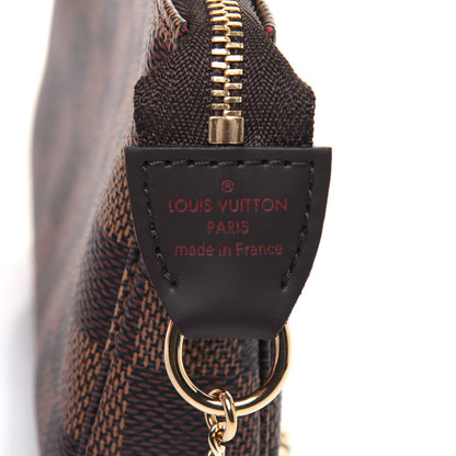 Louis Vuitton Damier Ebene Mini Pochette Accessories 6 of 10