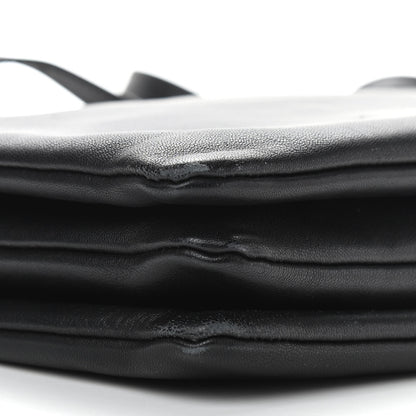 Celine Lambskin Large Trio Crossbody Bag Black 5 of 9