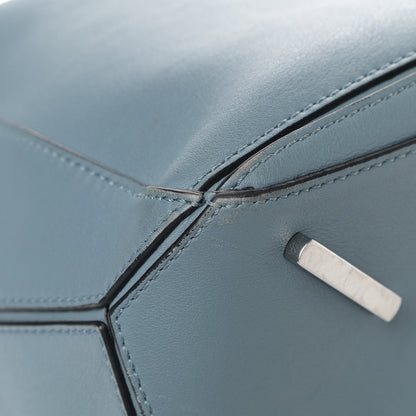 Loewe Calfskin Medium Puzzle Bag Stone Blue 5 of 9