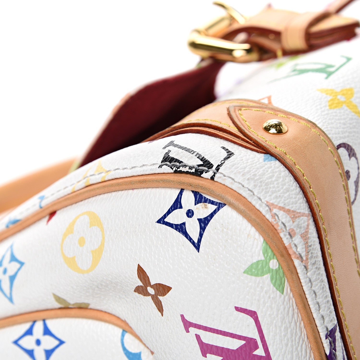 Louis Vuitton Monogram Multicolor Priscilla White 8 of 15