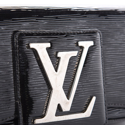 Louis Vuitton Epi Electric Sobe Clutch Black 9 of 13