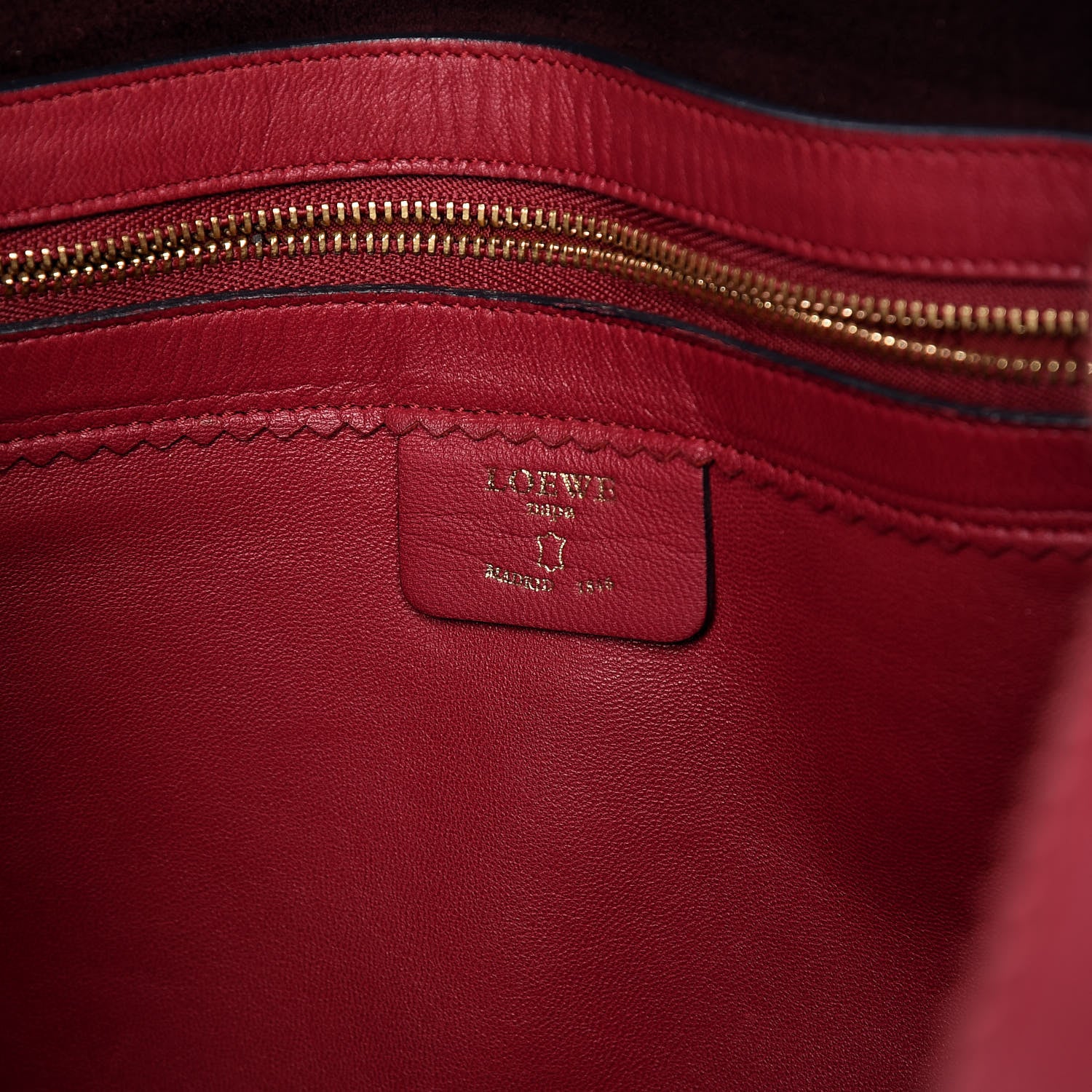 Loewe Nappa Tote Pink 6 of 15