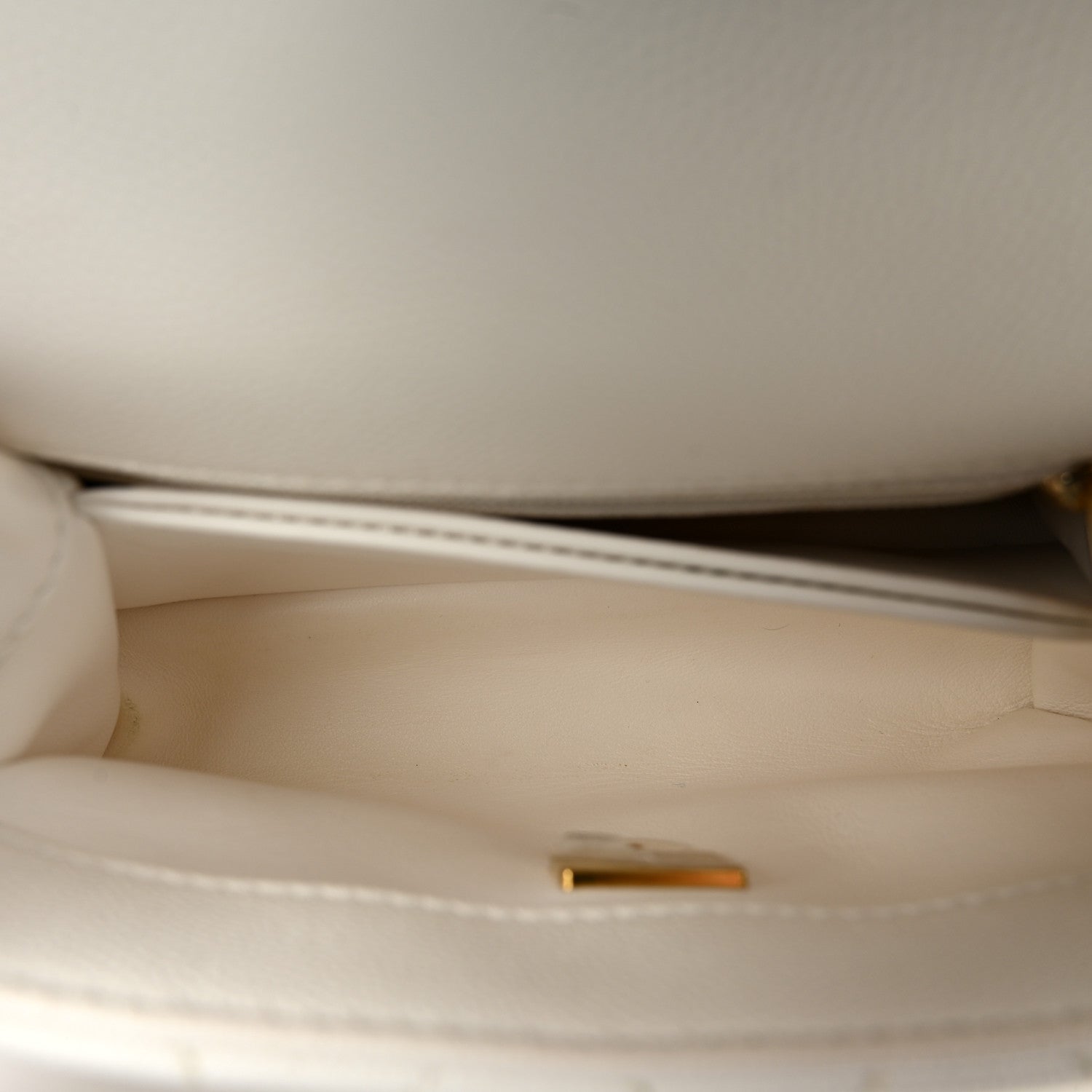 Chanel Caviar Quilted Extra Mini Coco Handle Flap White 5 of 12