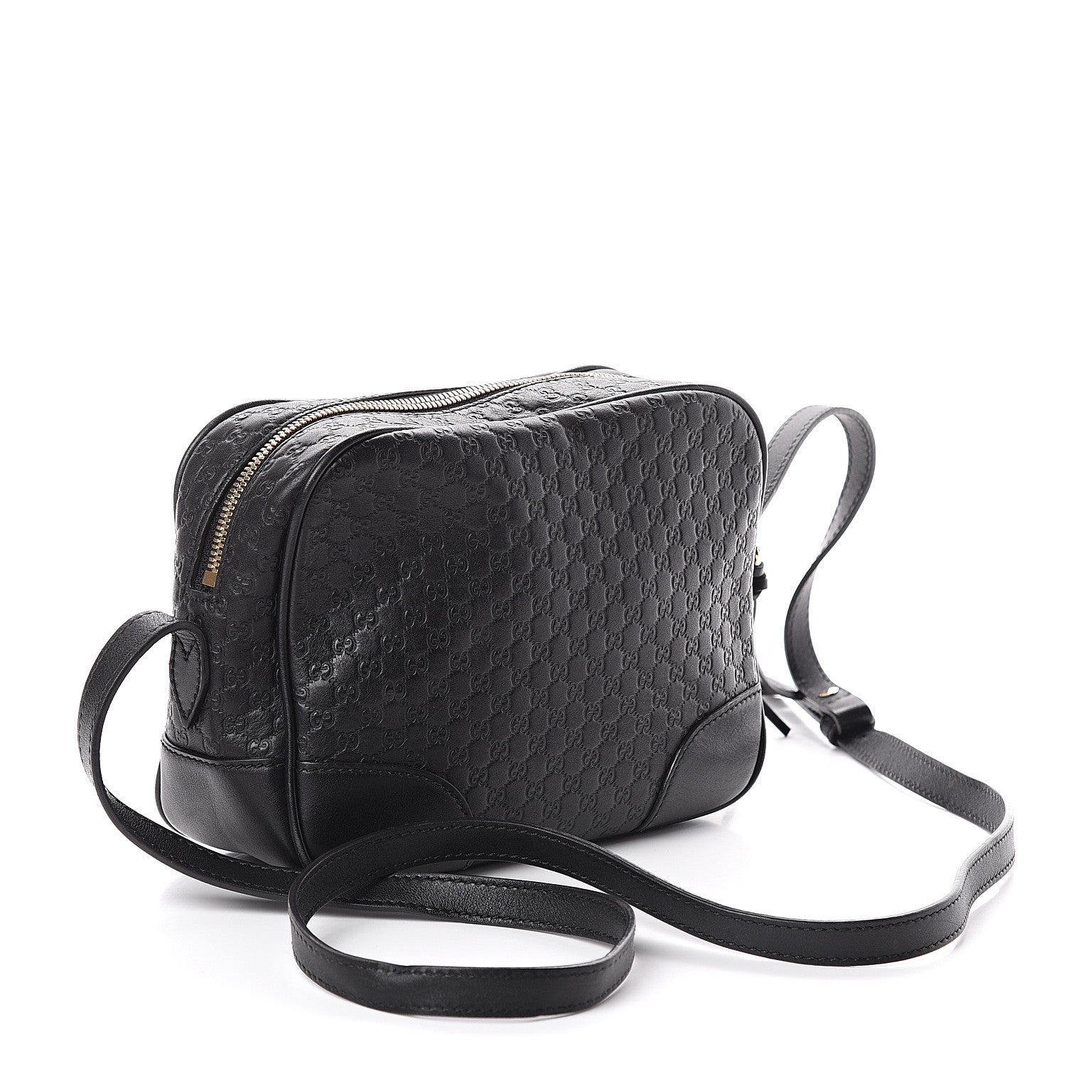 Gucci Microguccissima Mini Bree Messenger Bag Black 2 of 8