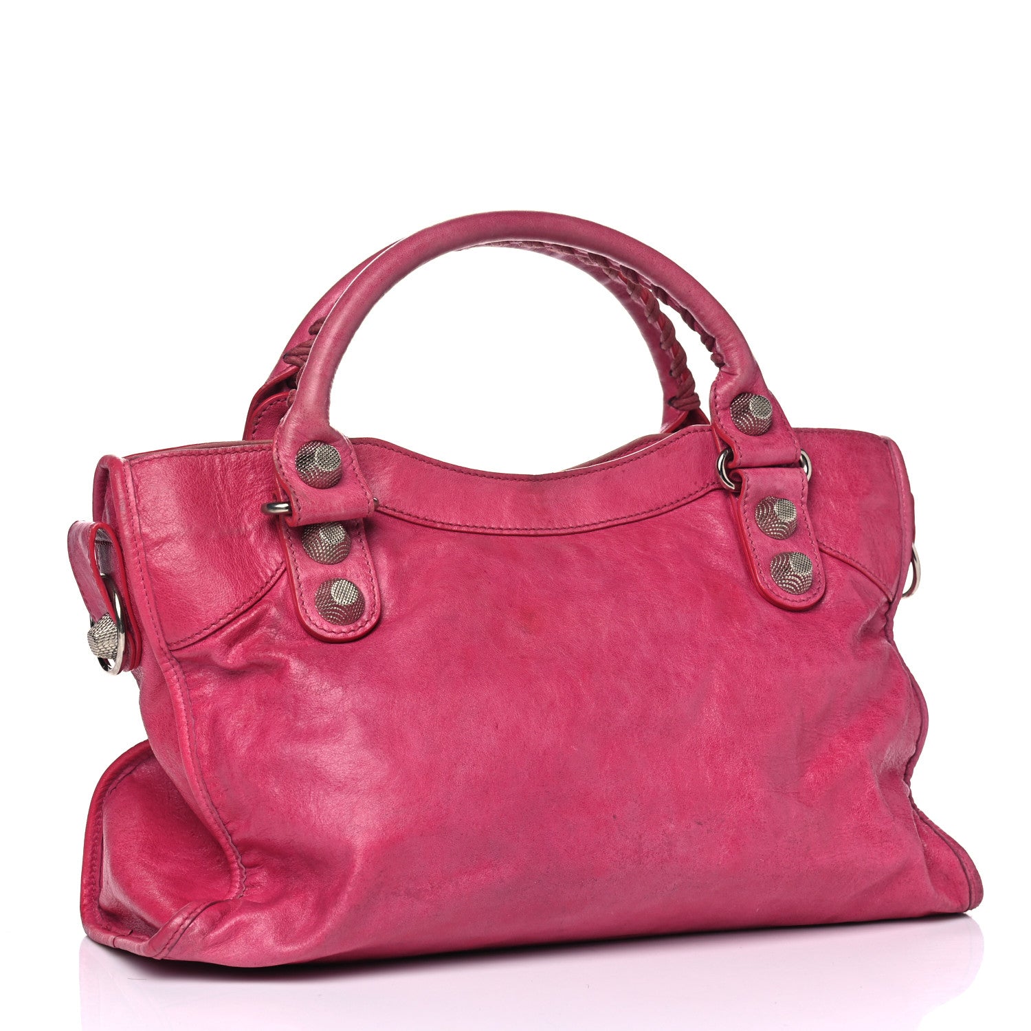 Balenciaga Agneau Giant 21 Silver Hardware City Sorbet 2 of 18