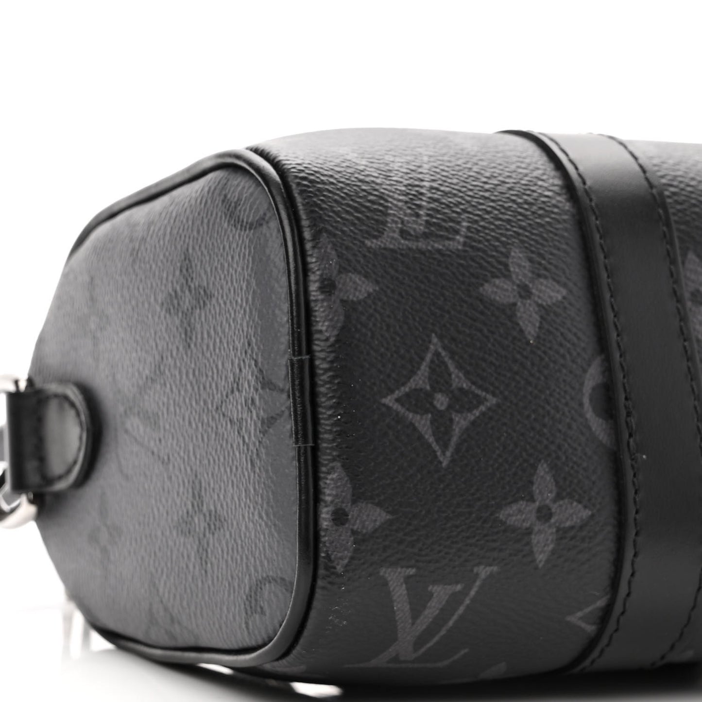 Reverse Monogram Eclipse Keepall XS Black