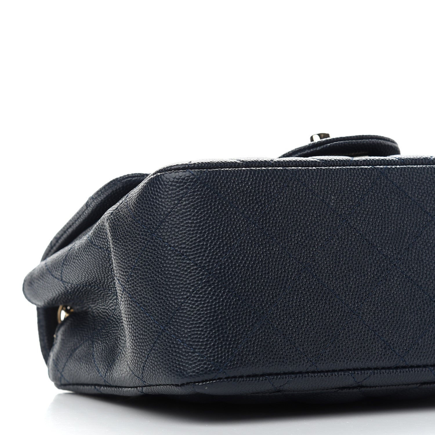 Chanel Caviar Quilted Mini Square Flap Navy 7 of 8