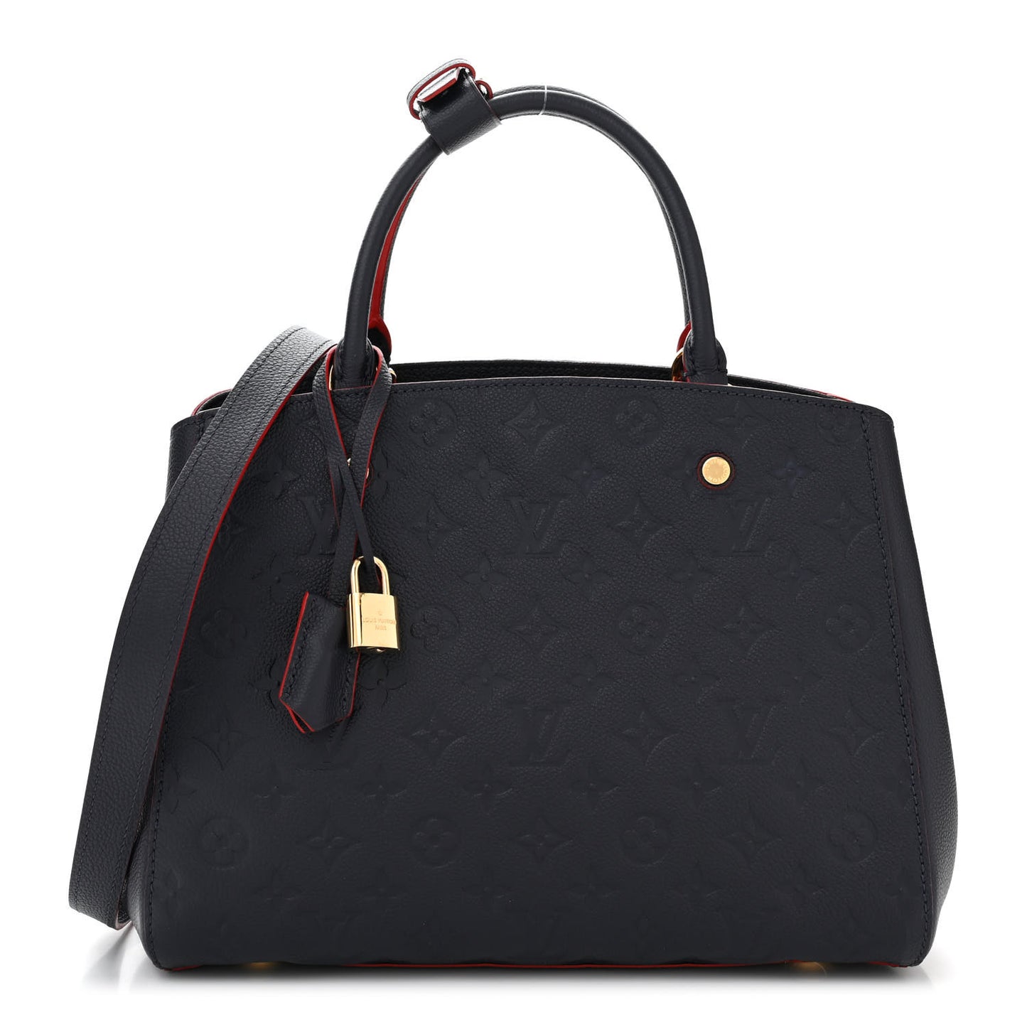 Empreinte Montaigne MM Marine Rouge