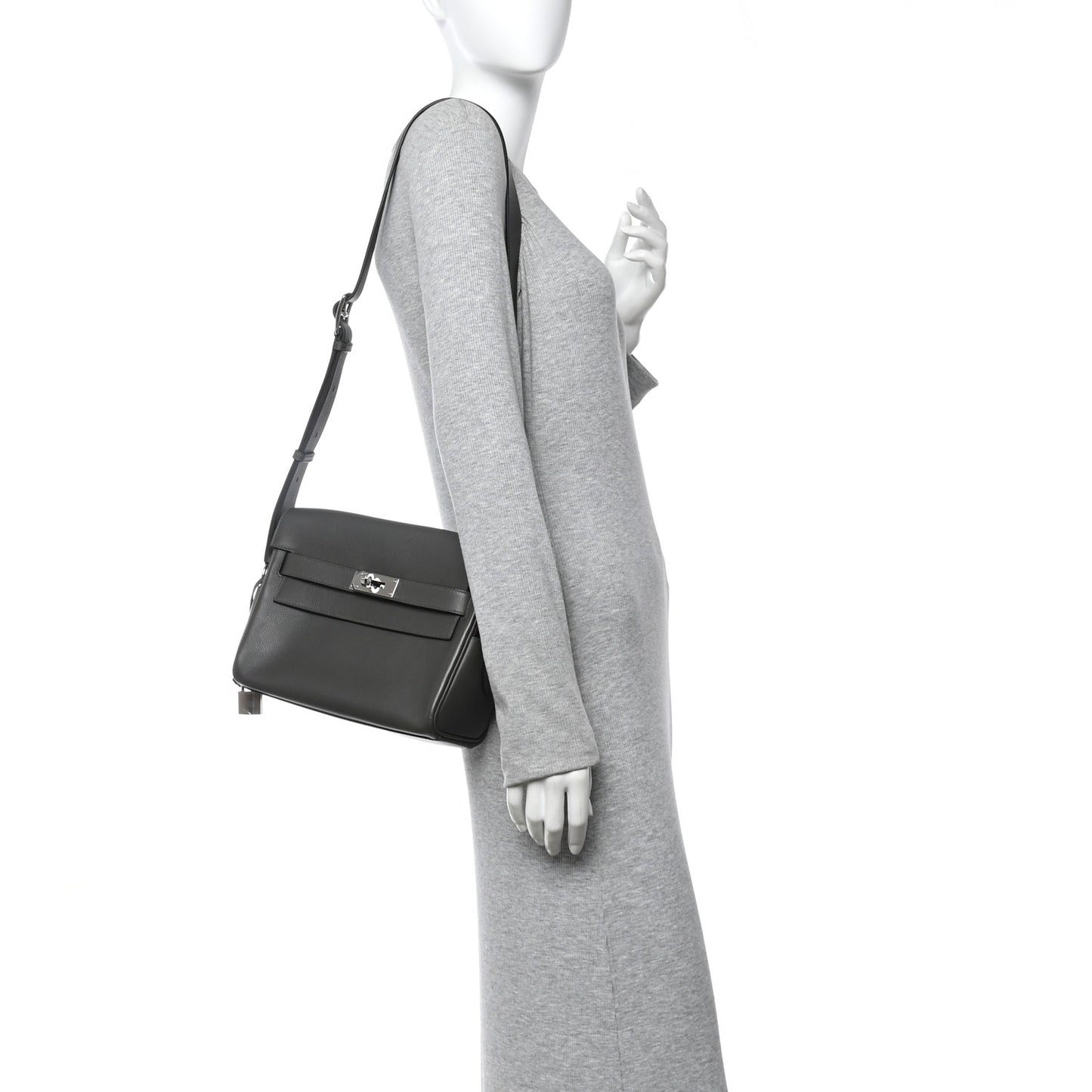 Evercolor Kelly Messenger PM Vert De Gris