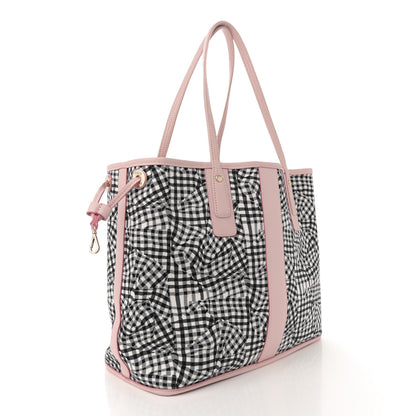 MCM Visetos Medium Liz Reversible Shopper Tote Powder Pink 6 of 16