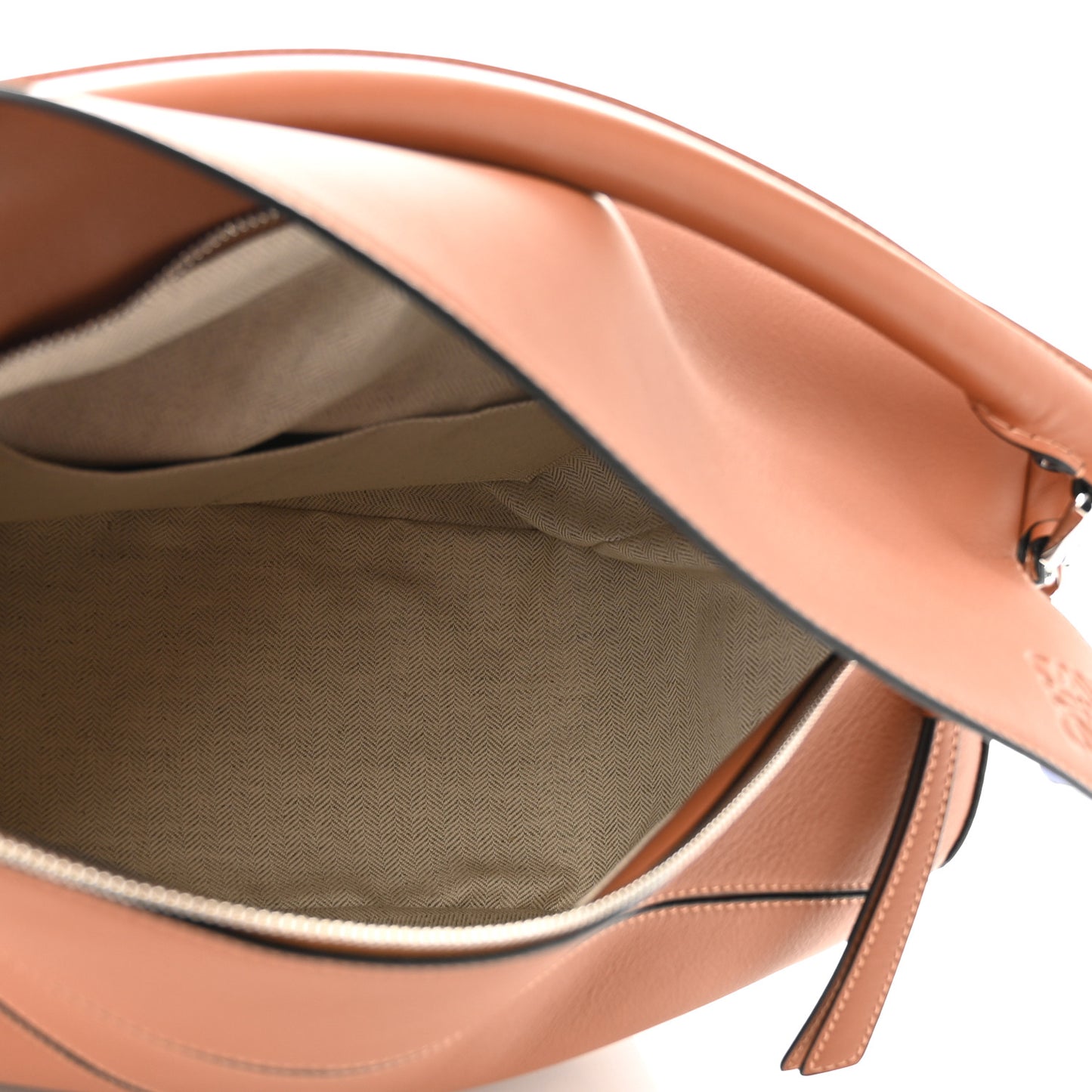 Calfskin Large Puzzle Bag Tan