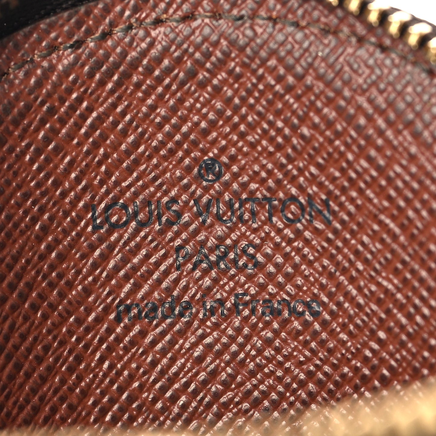 Monogram Round Coin Purse