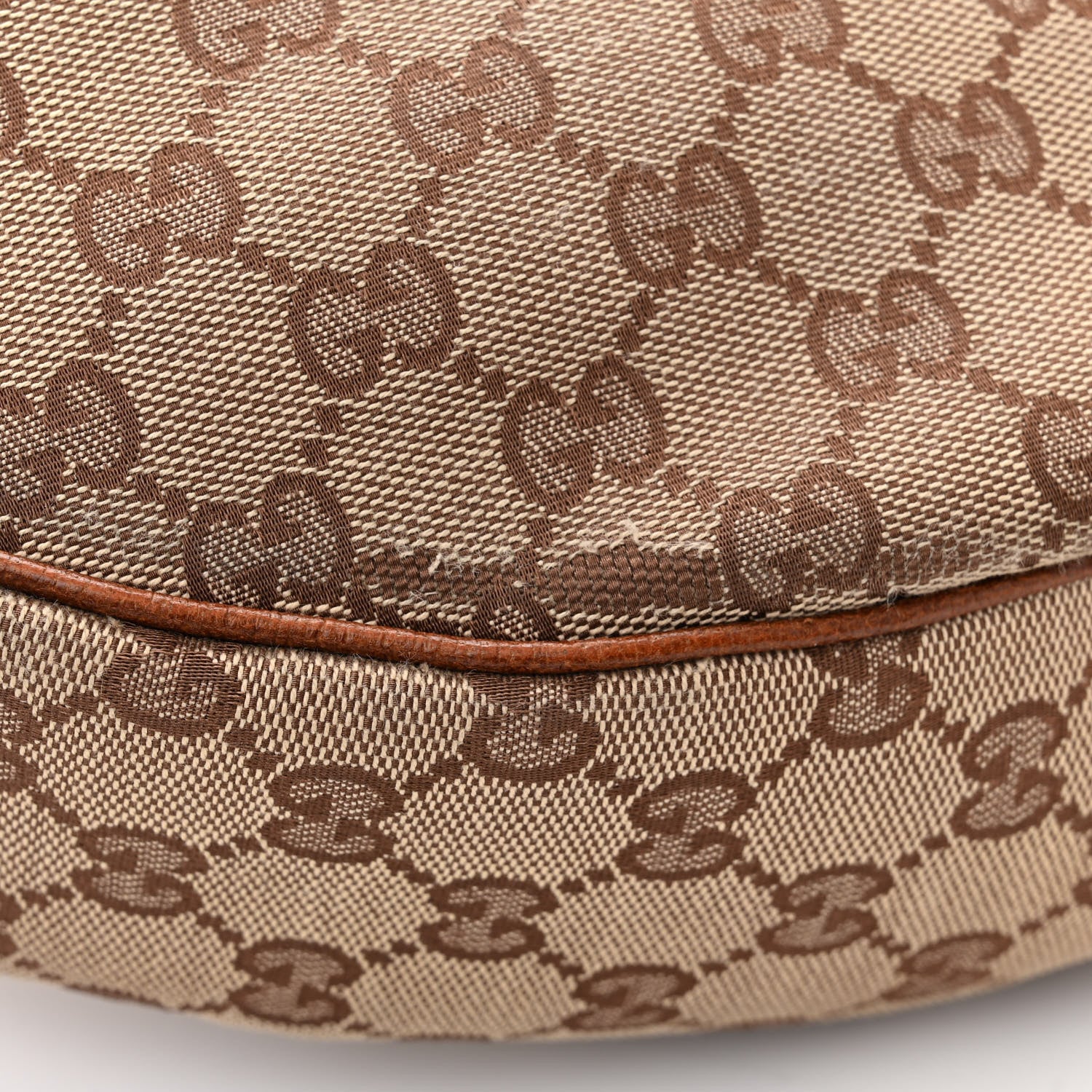 Gucci Monogram Bamboo Ring Hobo Brown 11 of 12
