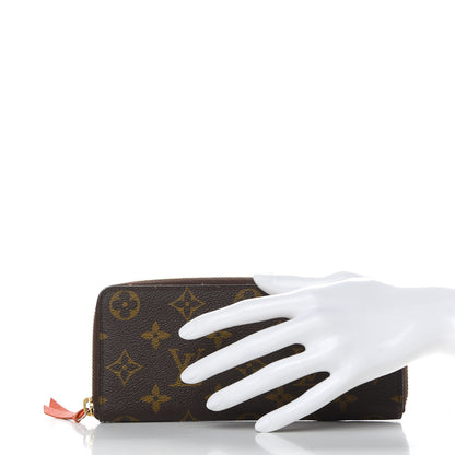 Louis Vuitton Monogram Clemence Wallet Piment 2 of 6
