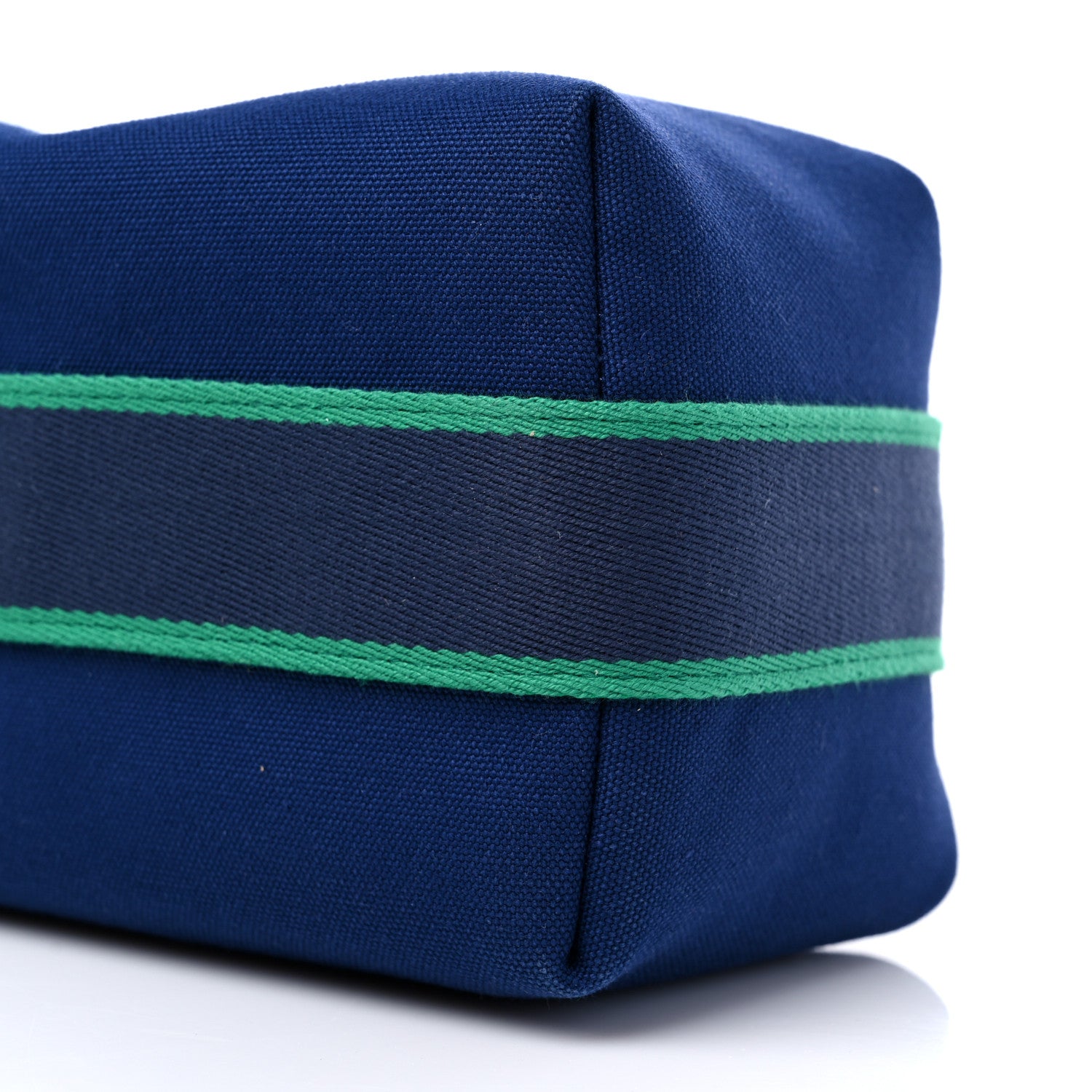 Hermes Canvas Small Bride-A-Brac Pouch Marine 9 of 10