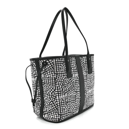 MCM Visetos Medium Liz Reversible Shopper Tote Black 5 of 18