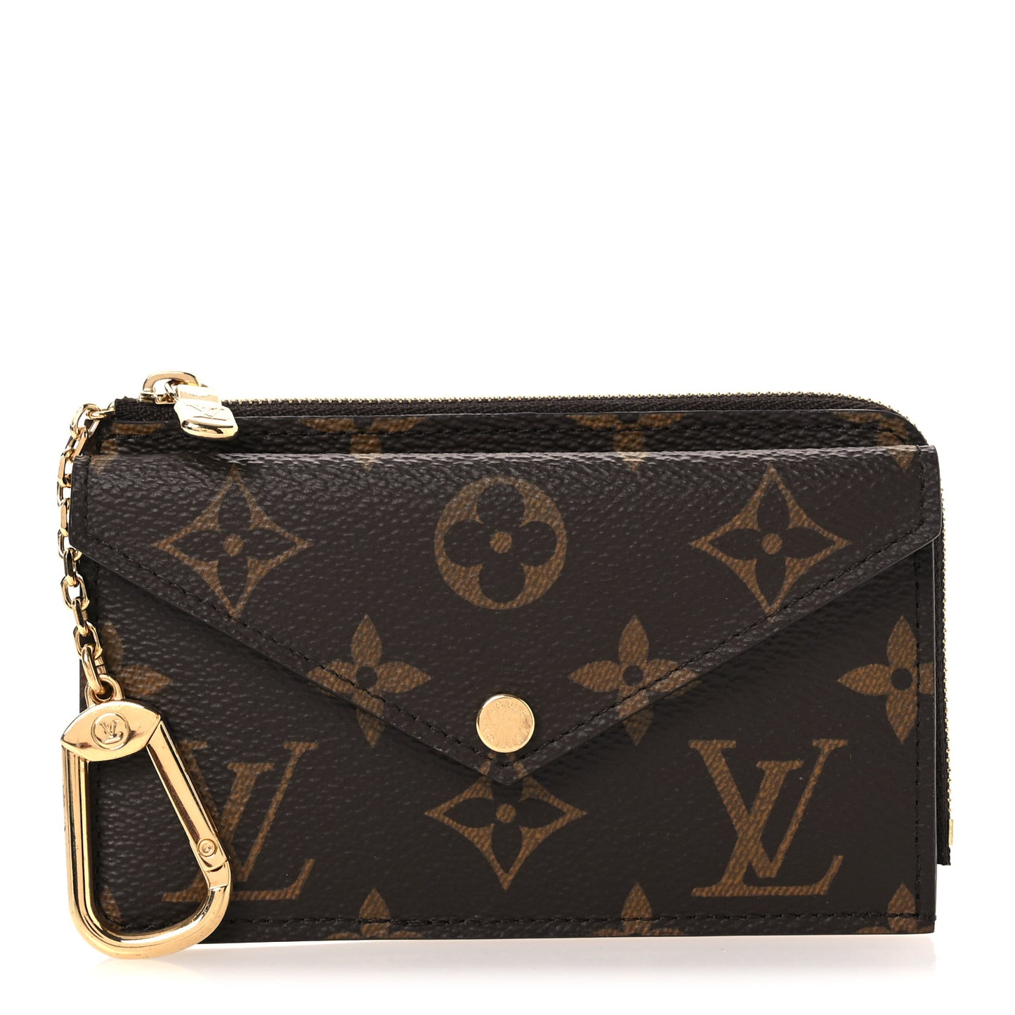Monogram Recto Verso Card Holder Black
