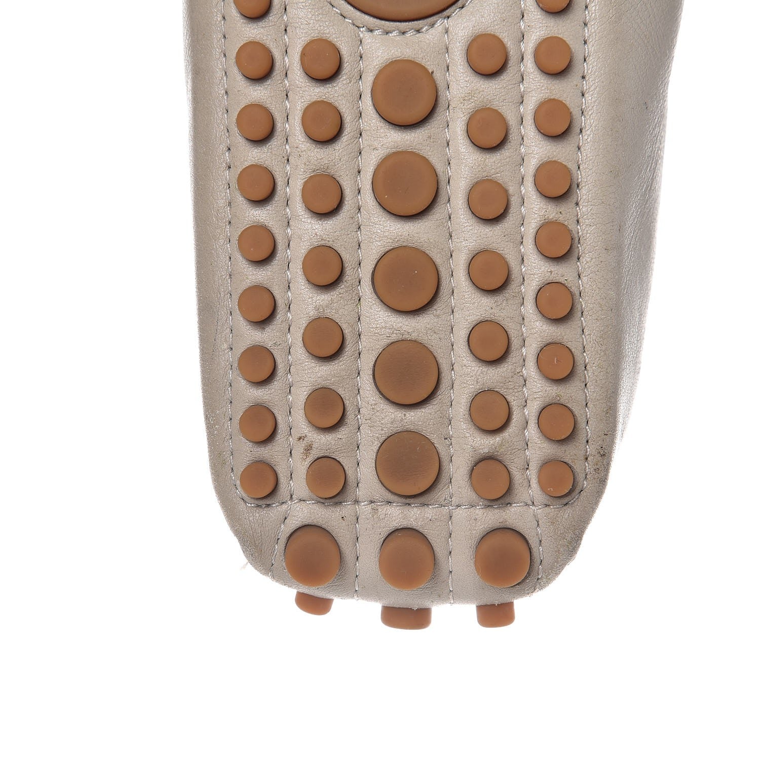 Gucci Calfskin Web Driver Loafers 38.5 Mystic White 17 of 18