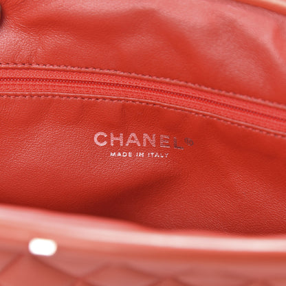 Chanel Lambskin Quilted Timeless Clutch Red 6 of 8