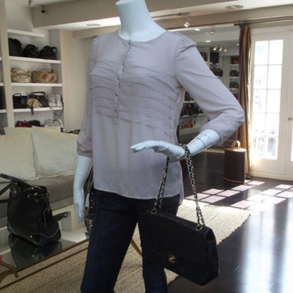 Chanel Quilted Lambskin Flap Navy 2 of 14