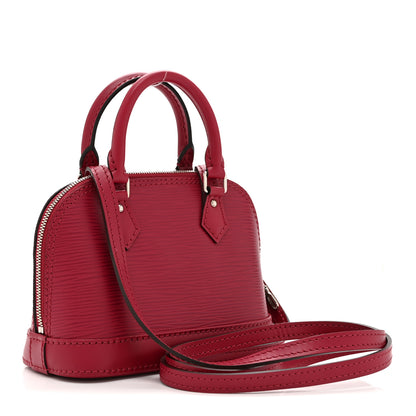 Louis Vuitton Epi Nano Alma Fuchsia 3 of 10