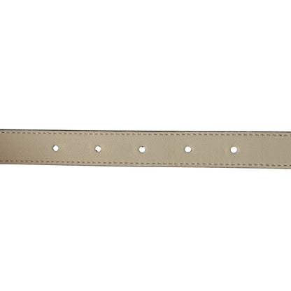 Gucci Calfskin Double G 20mm Belt 70 28 Mystic White 4 of 5