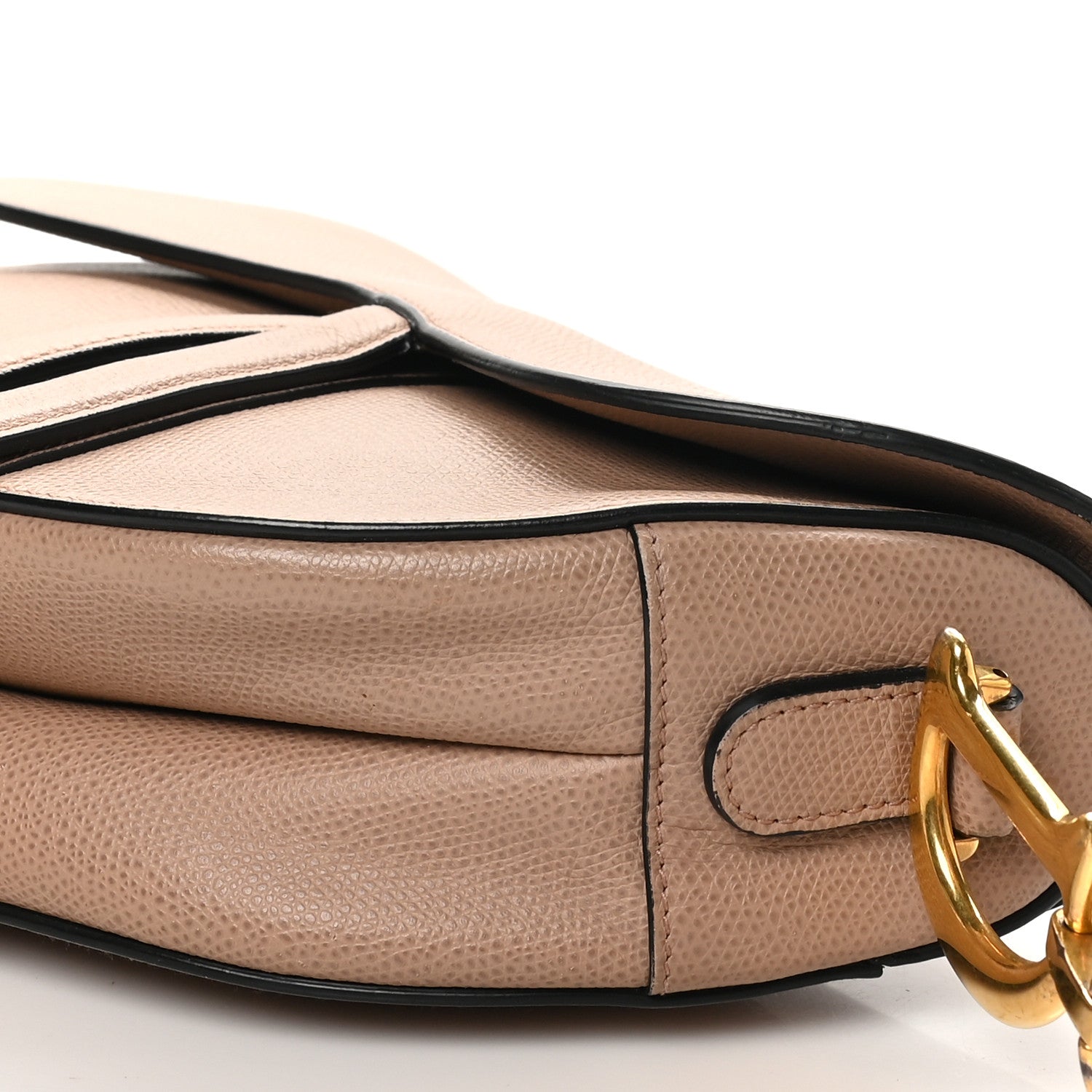 Christian Dior Grained Calfskin Saddle Bag Fard 10 of 10