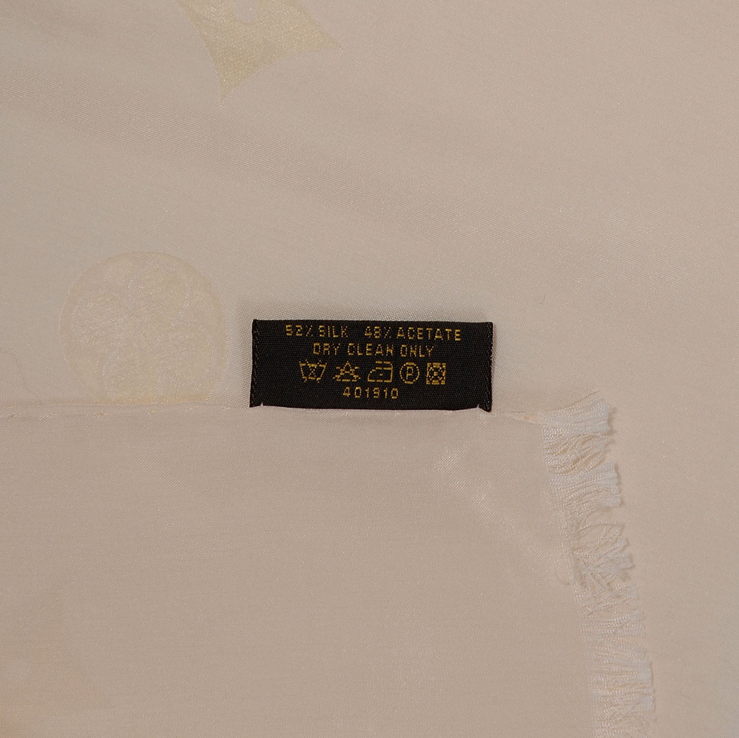 Louis Vuitton Silk Acetate Monogram Scarf 5 of 5