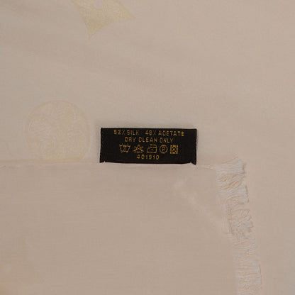 Louis Vuitton Silk Acetate Monogram Scarf 5 of 5