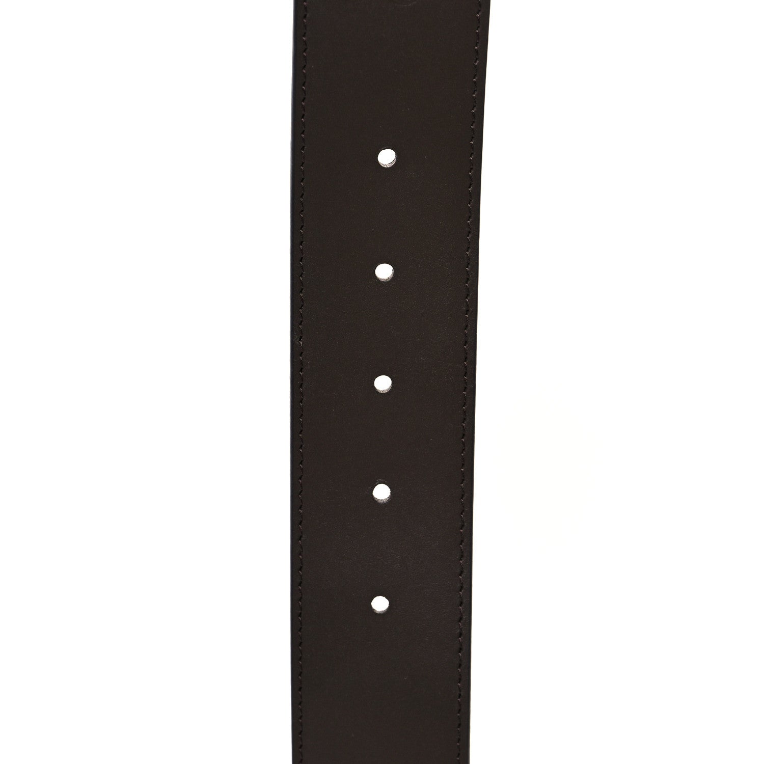 Louis Vuitton Monogram Calfskin 40mm LV Initiales Reversible Belt 80 32 Black 4 of 5