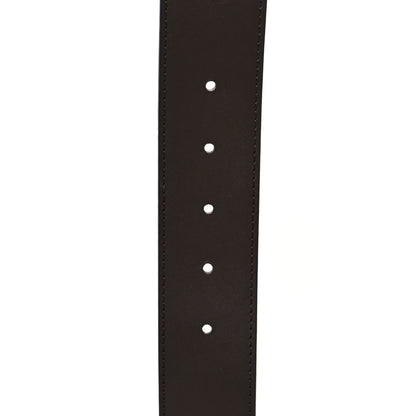 Louis Vuitton Monogram Calfskin 40mm LV Initiales Reversible Belt 80 32 Black 4 of 5