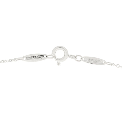 Tiffany Sterling Silver Diamond .25ctw Elsa Peretti Diamonds by the Yard Five Station Necklace 4 of 6