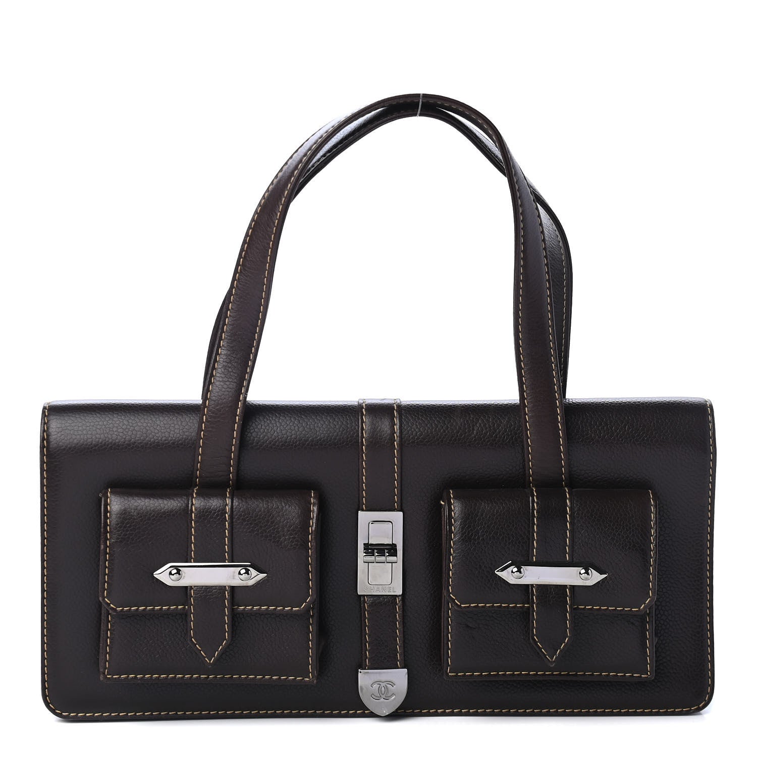Chanel Caviar Mademoiselle Flap Brown 1 of 4