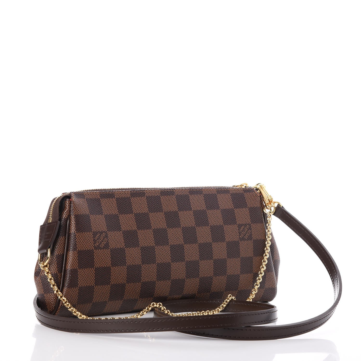 Louis Vuitton Damier Ebene Eva Clutch 3 of 8