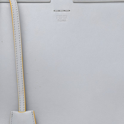 Fendi Vitello Dolce Century Petite 3Jours Tote Ardesia 6 of 20