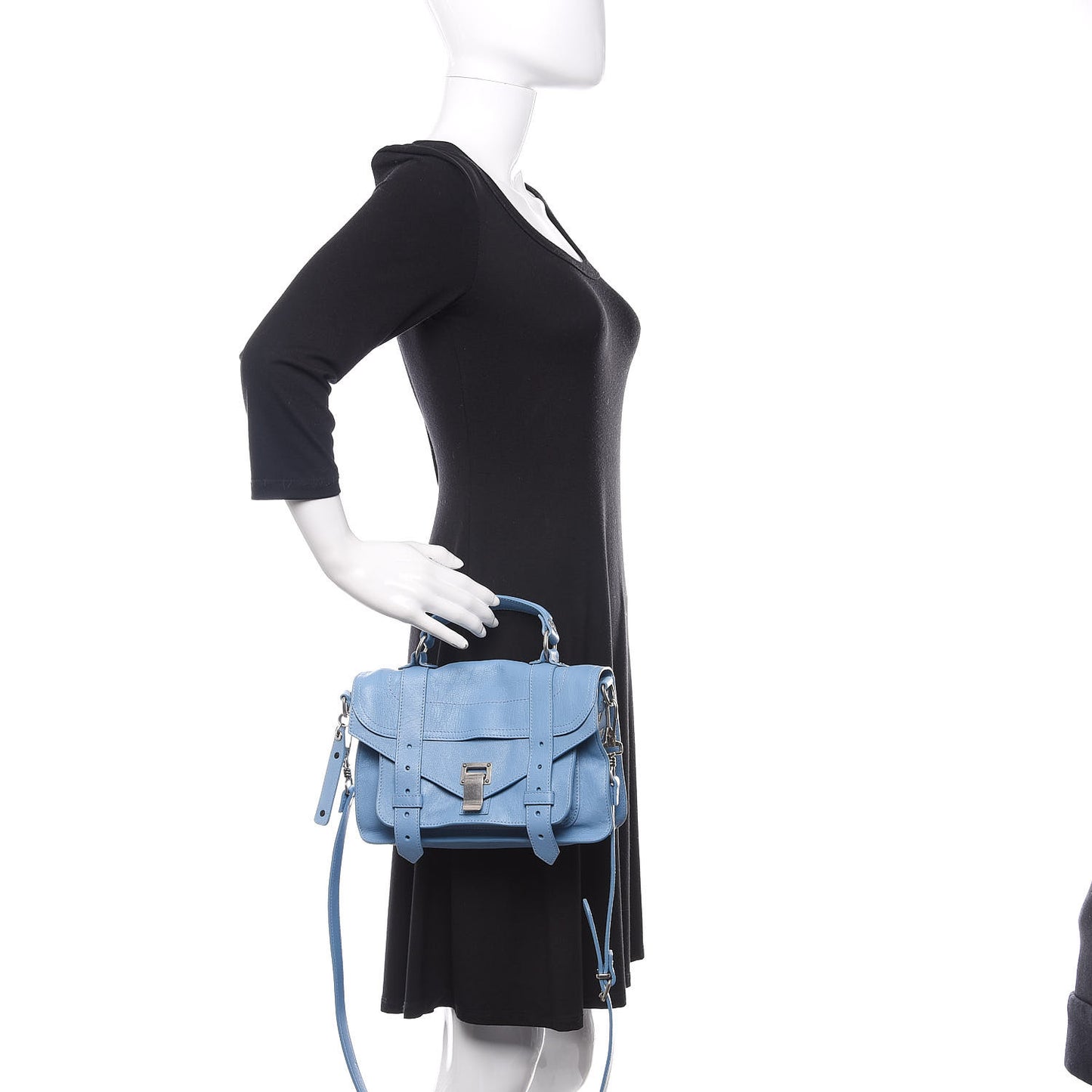 Lambskin Tiny PS1 Satchel Paris Sky
