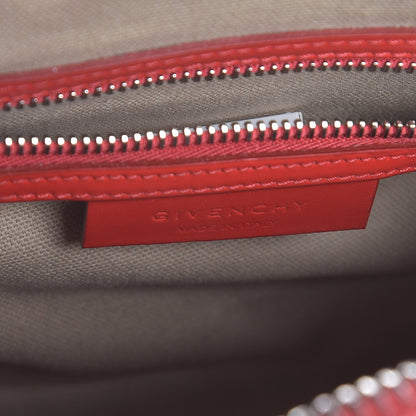Givenchy Shiny Lord Calfskin Mini Antigona Red 6 of 7