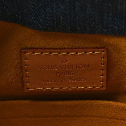 Louis Vuitton Monogram Denim Pleaty Blue 6 of 8