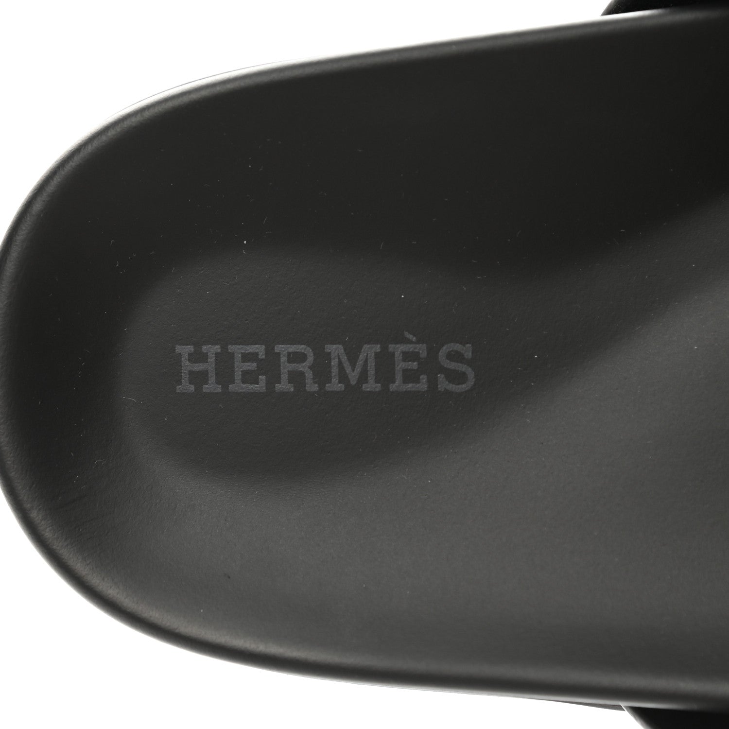 Hermes Calfskin Womens Chypre Sandals 36.5 Black 8 of 11