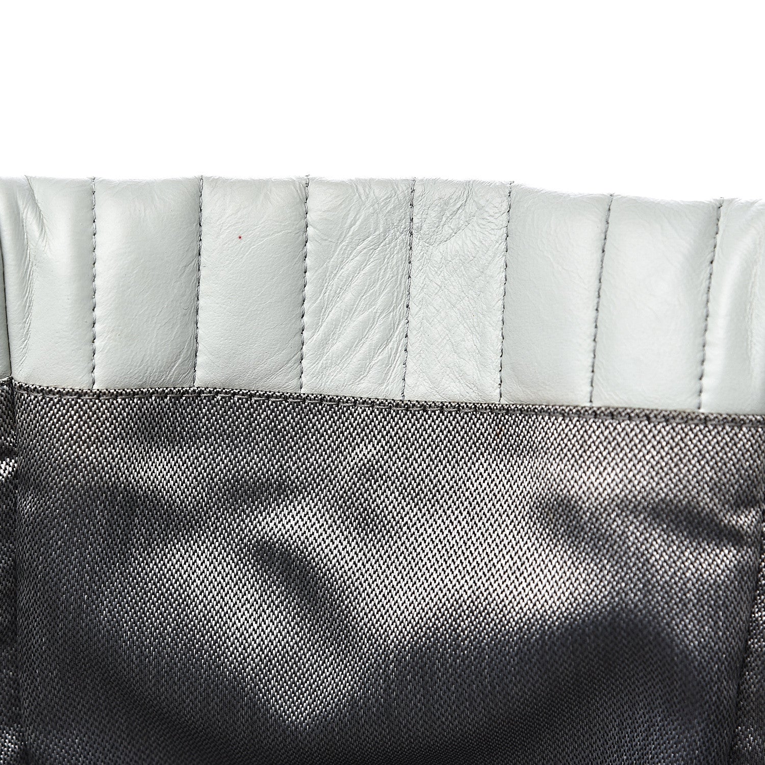 Chanel Lambskin Vertical Quilted Large Mademoiselle Tote Light Green 22 of 23