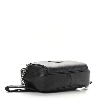 Louis Vuitton Taiga Monogram Outdoor Bumbag Black 4 of 8
