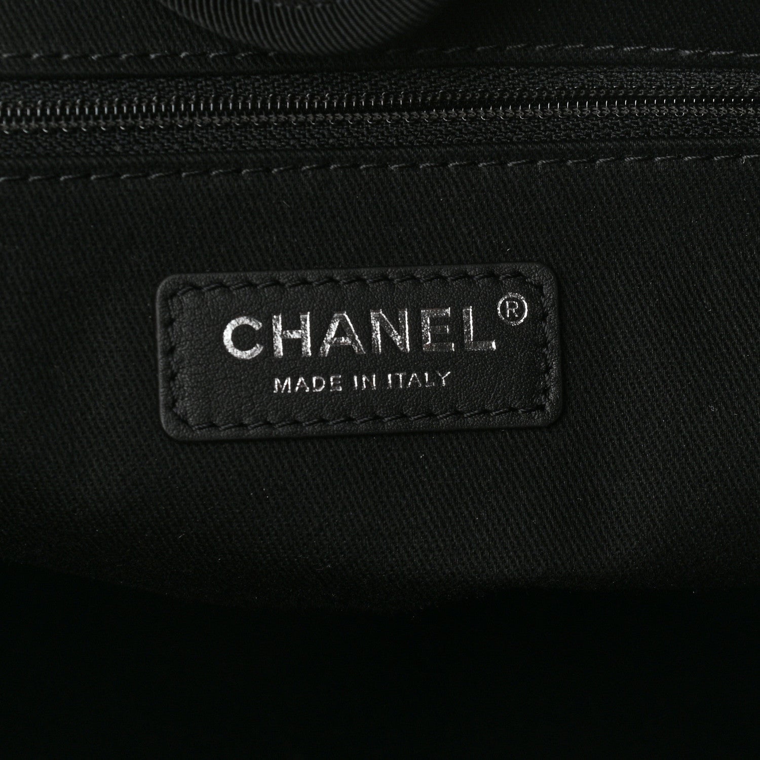 Chanel Mixed Fibers Small Deauville Tote Black 7 of 12