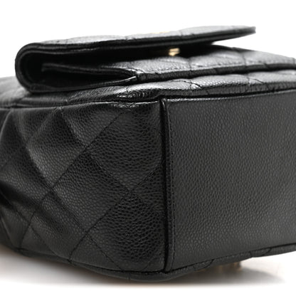 Chanel Caviar Quilted CC Mini Classic Backpack Black 8 of 10