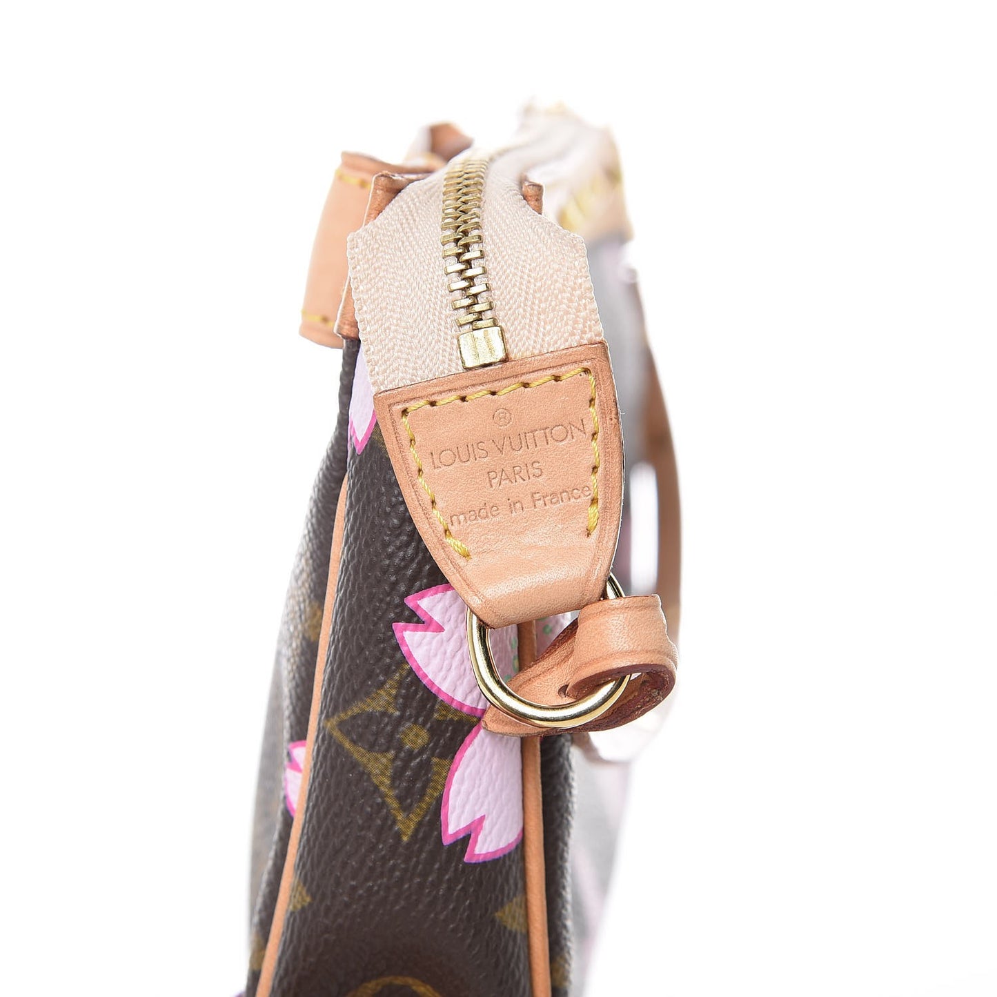 Monogram Cherry Blossom Pochette Accessories Brown