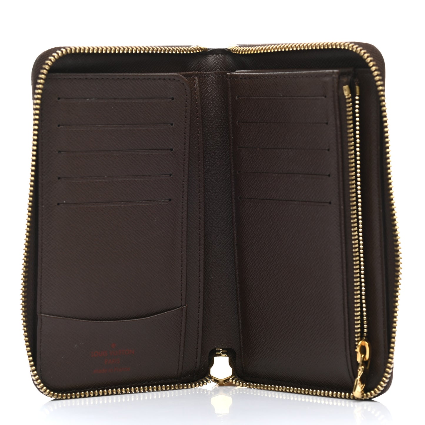 Damier Ebene Zippy Compact Wallet