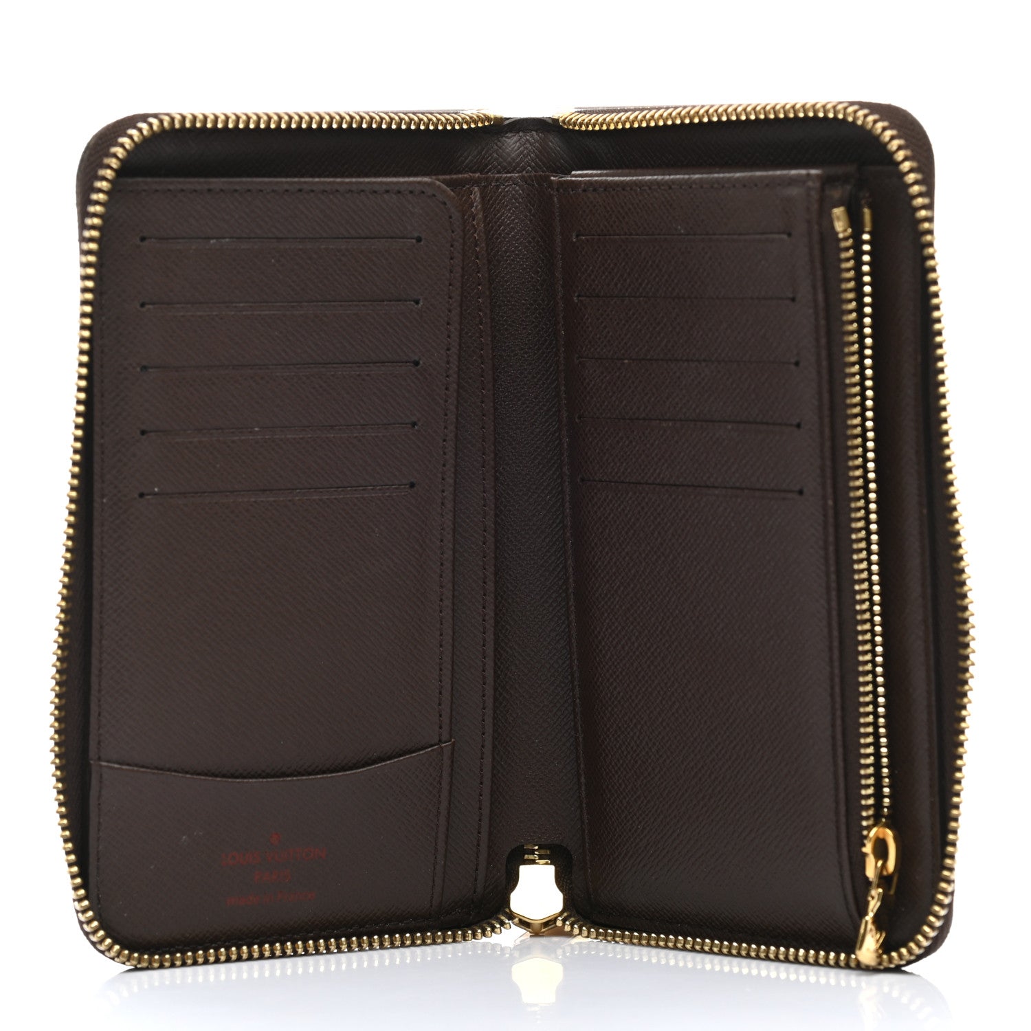 Louis Vuitton Damier Ebene Zippy Compact Wallet 5 of 7