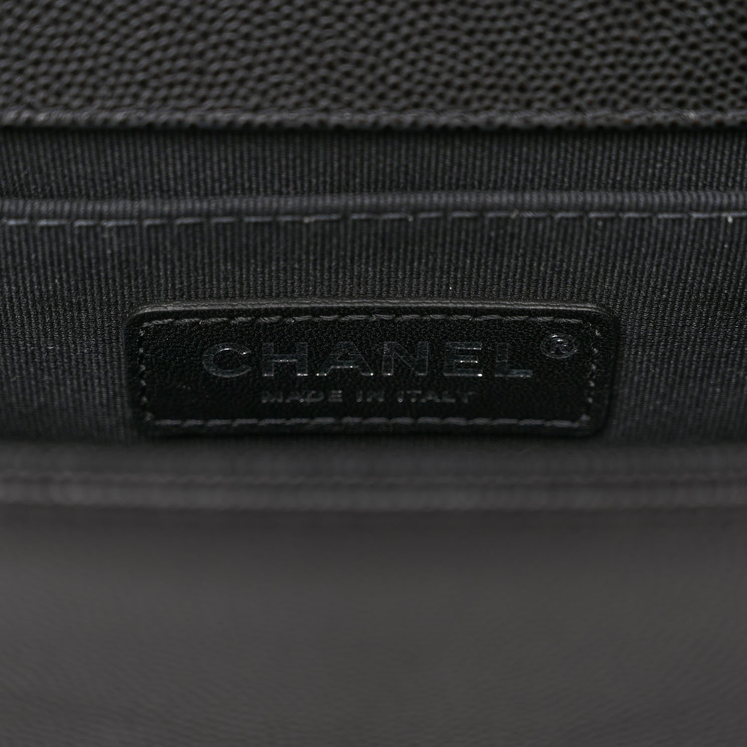 Chanel Caviar Quilted Medium Boy Flap Black 6 of 9