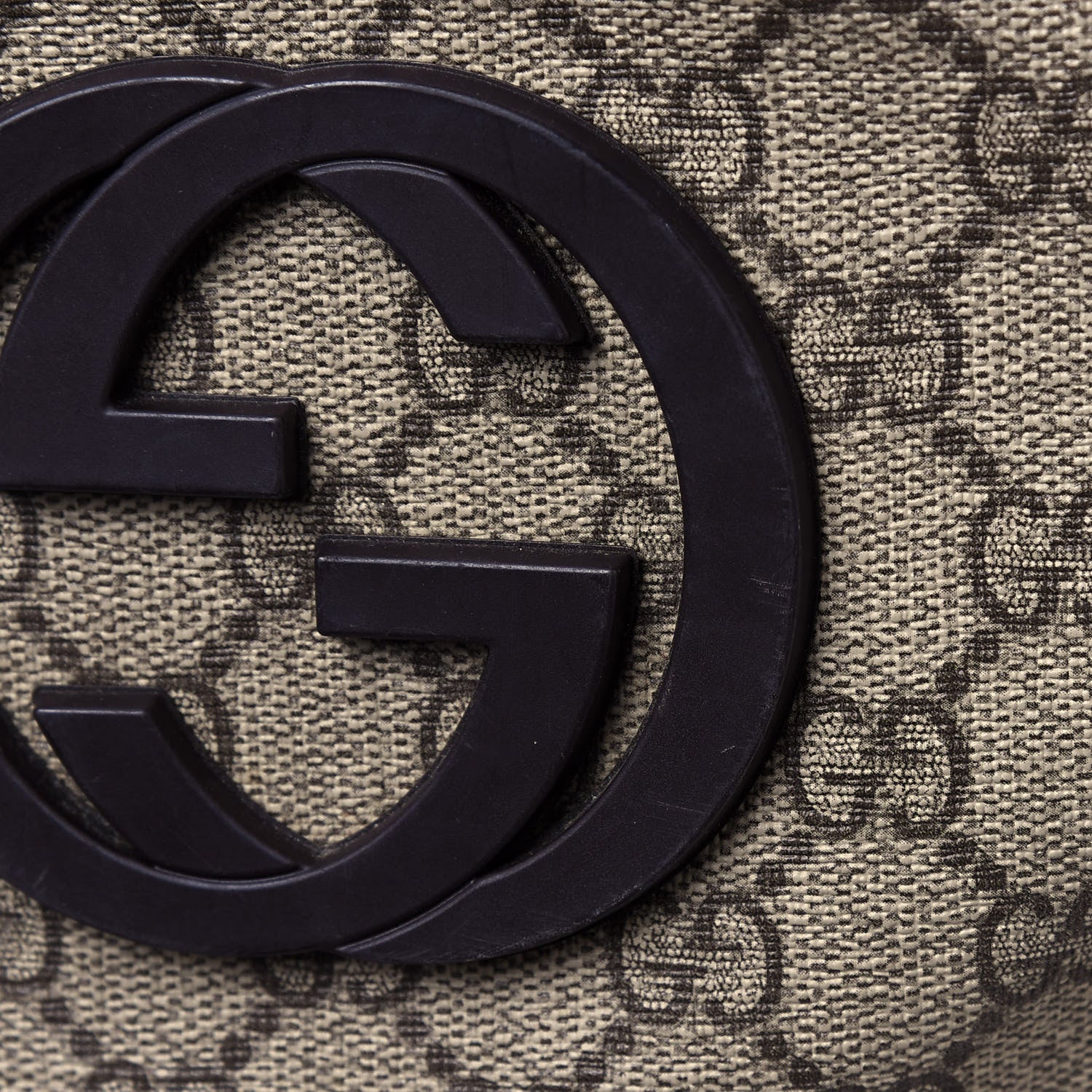 Gucci GG Plus Monogram Interlocking G Medium Backpack Dark Brown 15 of 15