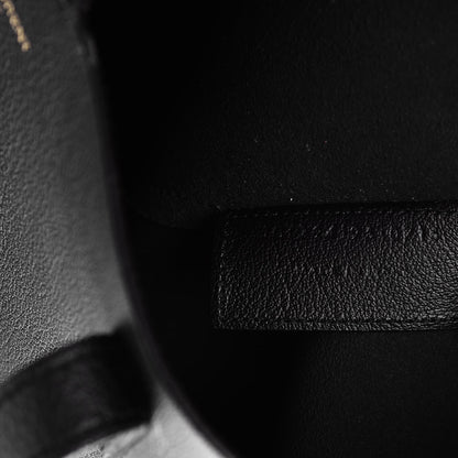 Saint Laurent Calfskin Large Shopping Tote Black 7 of 9
